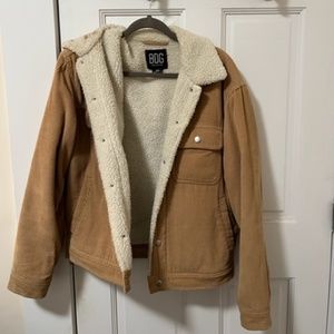 Brown Aviator Urban Outfitters Jacket